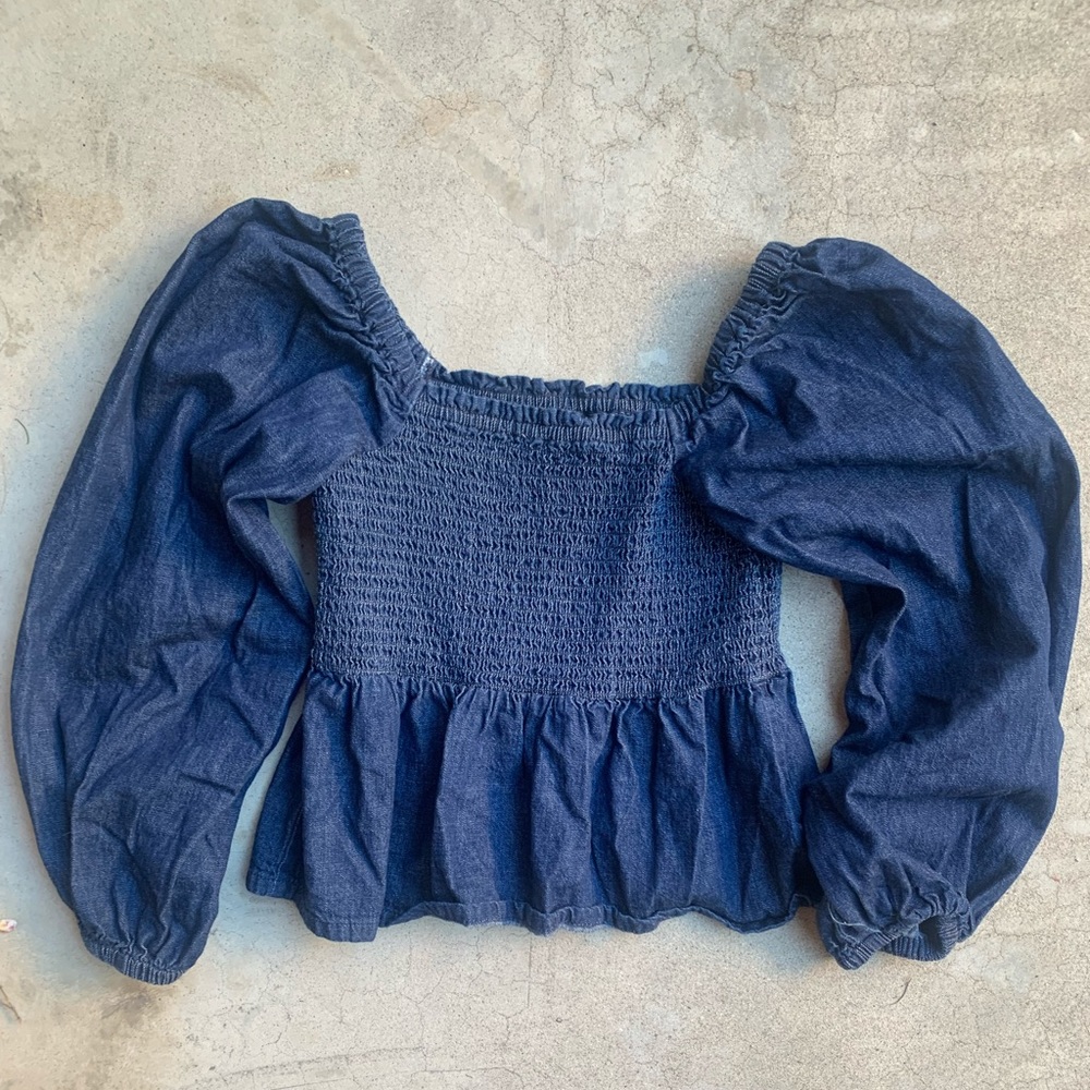 J.crew denim top